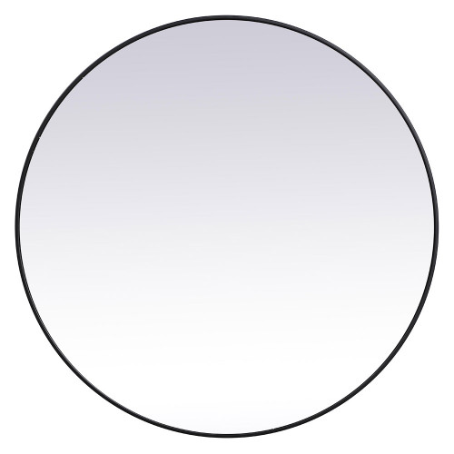 Elegant Wall Mirror - Black, L 45" (MR4845BK)