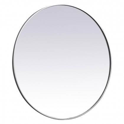 Elegant Wall Mirror - Silver, L 45" (MR4845S)