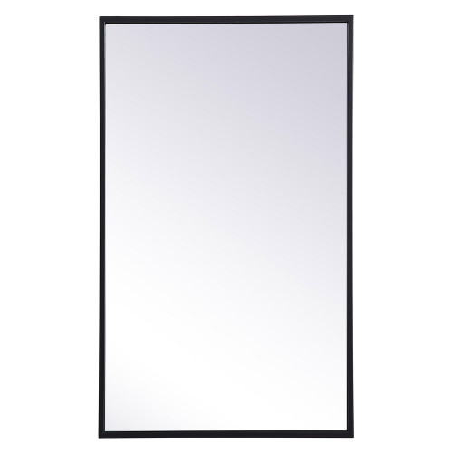 Elegant Wyn Medicine Cabinet - Black, L 17" (MR571728BLK)