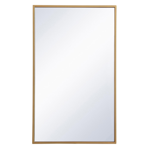Elegant Wyn Medicine Cabinet - Brass, L 17" (MR571728BRS)