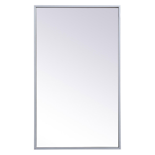 Elegant Wyn Medicine Cabinet - Silver, L 17" (MR571728S)