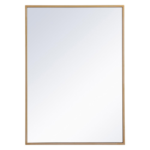Elegant Wyn Medicine Cabinet - Brass, L 20" (MR572028BRS)