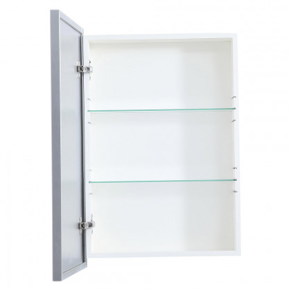Elegant Wyn Medicine Cabinet - Silver, L 20" (MR572028S)