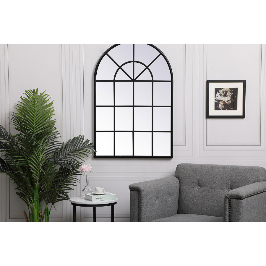 Elegant Wall Mirror - Black, L 41.5" (MR612842BK)