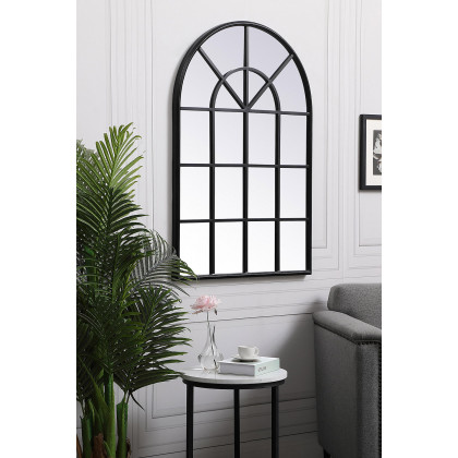 Elegant Wall Mirror - Black, L 41.5" (MR612842BK)
