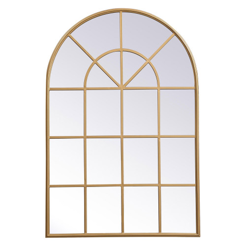 Elegant Wall Mirror - Brass, L 47.25" (MR613248BR)