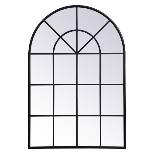 Elegant Wall Mirror - Black, L 53.13" (MR613653BK)