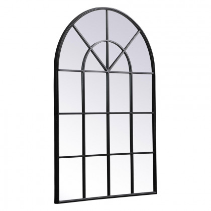 Elegant Wall Mirror - Black, L 53.13" (MR613653BK)