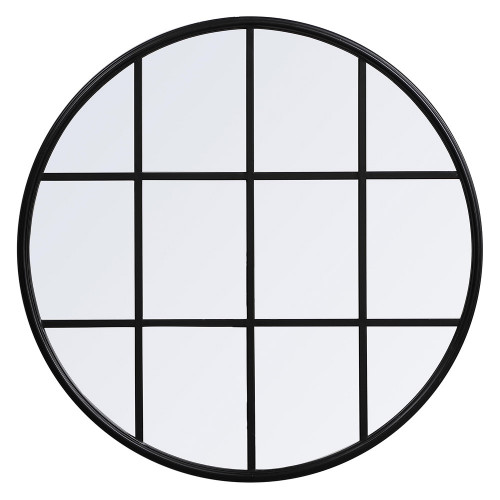 Elegant Wall Mirror - Black, L 31.5" (MR633232BK)