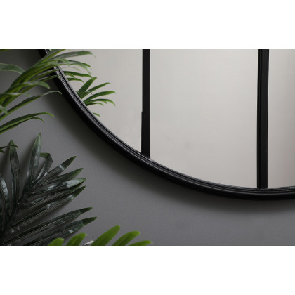 Elegant Wall Mirror - Black, L 31.5" (MR633232BK)