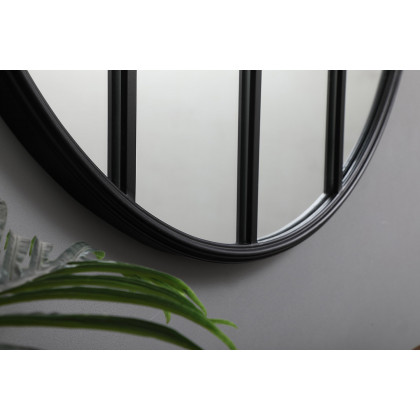 Elegant Wall Mirror - Black, L 31.5" (MR633232BK)