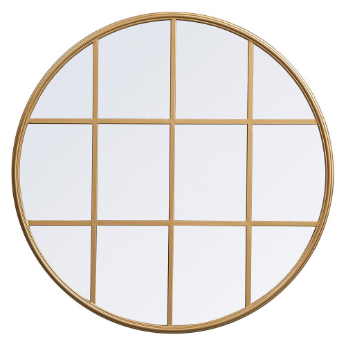 Elegant Wall Mirror - Brass, L 31.5" (MR633232BR)