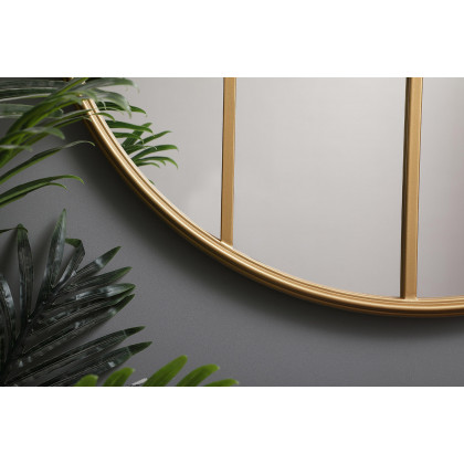 Elegant Wall Mirror - Brass, L 31.5" (MR633232BR)