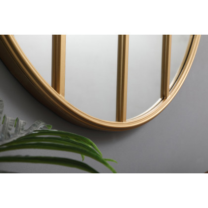 Elegant Wall Mirror - Brass, L 31.5" (MR633232BR)