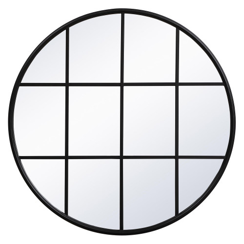 Elegant Wall Mirror - Black, L 36.25" (MR633636BK)