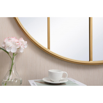 Elegant Wall Mirror - Brass, L 36.25" (MR633636BR)