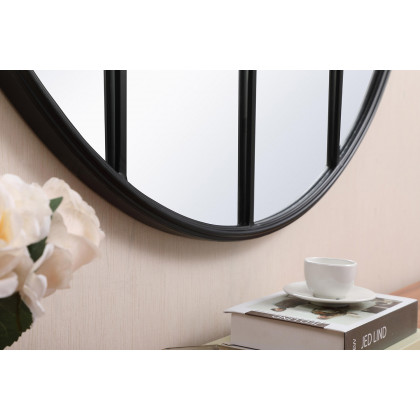 Elegant Wall Mirror - Black, L 41.75" (MR634242BK)