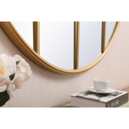Elegant Wall Mirror - Brass, L 41.75" (MR634242BR)