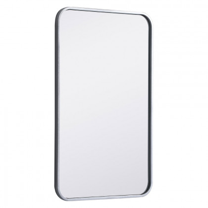 Elegant Wall Mirror - Silver, L 30" (MR801830S)
