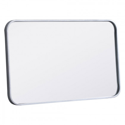 Elegant Wall Mirror - Silver, L 30" (MR801830S)