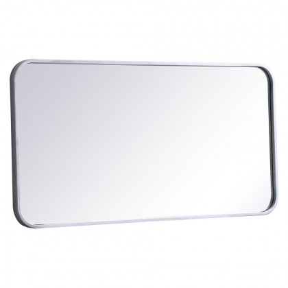 Elegant Wall Mirror - Silver, L 36" (MR801836S)