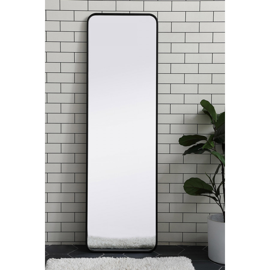 Elegant Wall Mirror - Black, L 60" (MR801860BK)