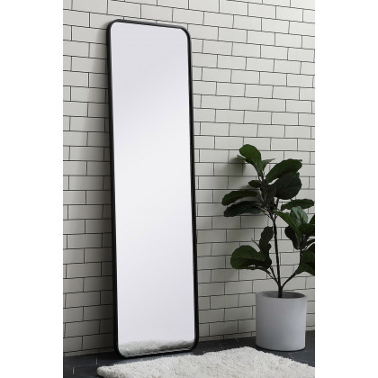 Elegant Wall Mirror - Black, L 60" (MR801860BK)