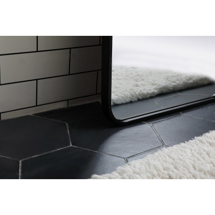Elegant Wall Mirror - Black, L 60" (MR801860BK)