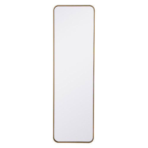 Elegant Wall Mirror - Brass, L 60" (MR801860BR)