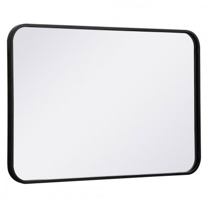 Elegant Wall Mirror - Black, L 30" (MR802030BK)