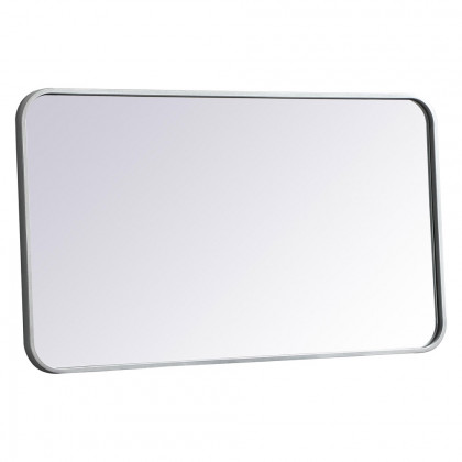 Elegant Wall Mirror - Silver, L 36" (MR802036S)