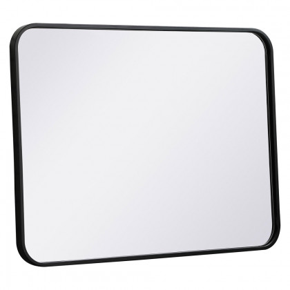 Elegant Wall Mirror - Black, L 30" (MR802230BK)