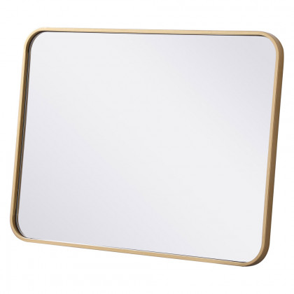Elegant Wall Mirror - Brass, L 30" (MR802230BR)