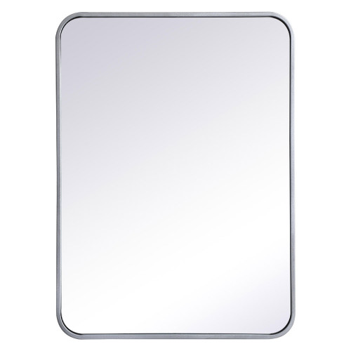 Elegant Wall Mirror - Silver, L 30" (MR802230S)