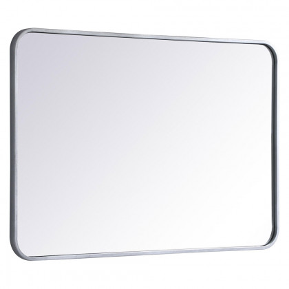Elegant Wall Mirror - Silver, L 36" (MR802436S)