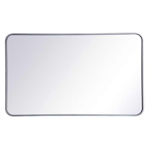 Elegant Wall Mirror - Silver, L 40" (MR802440S)