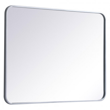 Elegant Wall Mirror - Silver, L 36" (MR802736S)