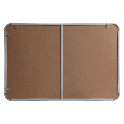 Elegant Wall Mirror - Silver, L 40" (MR802740S)