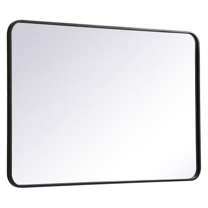 Elegant Wall Mirror - Black, L 42" (MR802842BK)