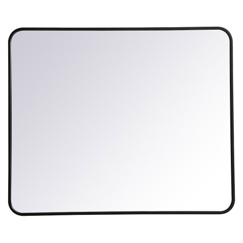 Elegant Wall Mirror - Black, L 36" (MR803036BK)