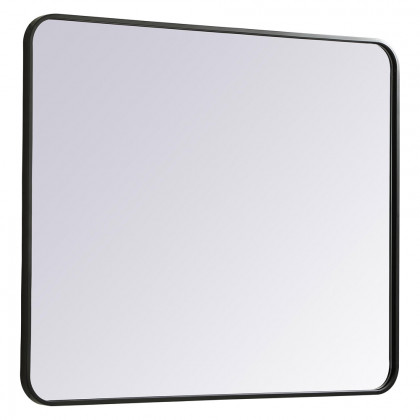 Elegant Wall Mirror - Black, L 36" (MR803036BK)