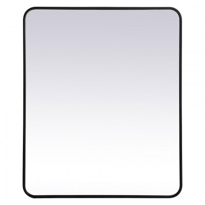 Elegant Wall Mirror - Black, L 36" (MR803036BK)