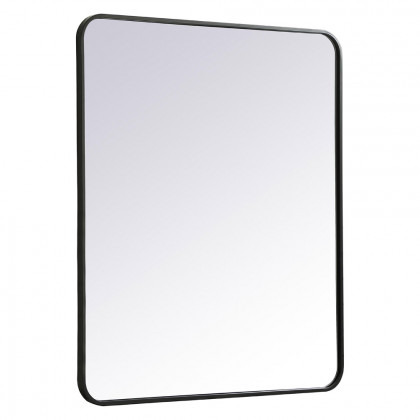 Elegant Wall Mirror - Black, L 36" (MR803036BK)