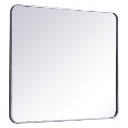 Elegant Wall Mirror - Silver, L 36" (MR803036S)