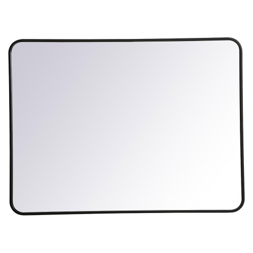 Elegant Wall Mirror - Black, L 40" (MR803040BK)