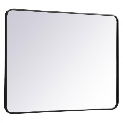 Elegant Wall Mirror - Black, L 40" (MR803040BK)