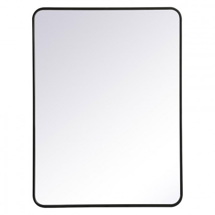 Elegant Wall Mirror - Black, L 40" (MR803040BK)