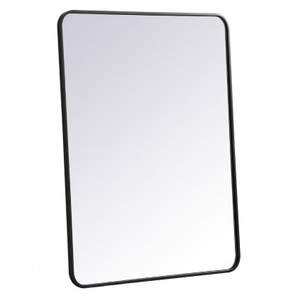 Elegant Wall Mirror - Black, L 40" (MR803040BK)