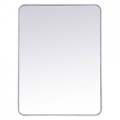 Elegant Wall Mirror - Silver, L 40" (MR803040S)