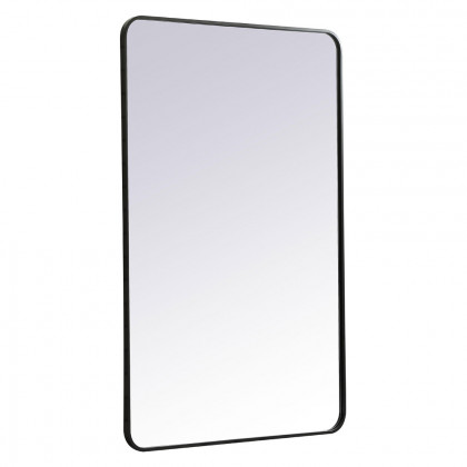 Elegant Wall Mirror - Black, L 48" (MR803048BK)